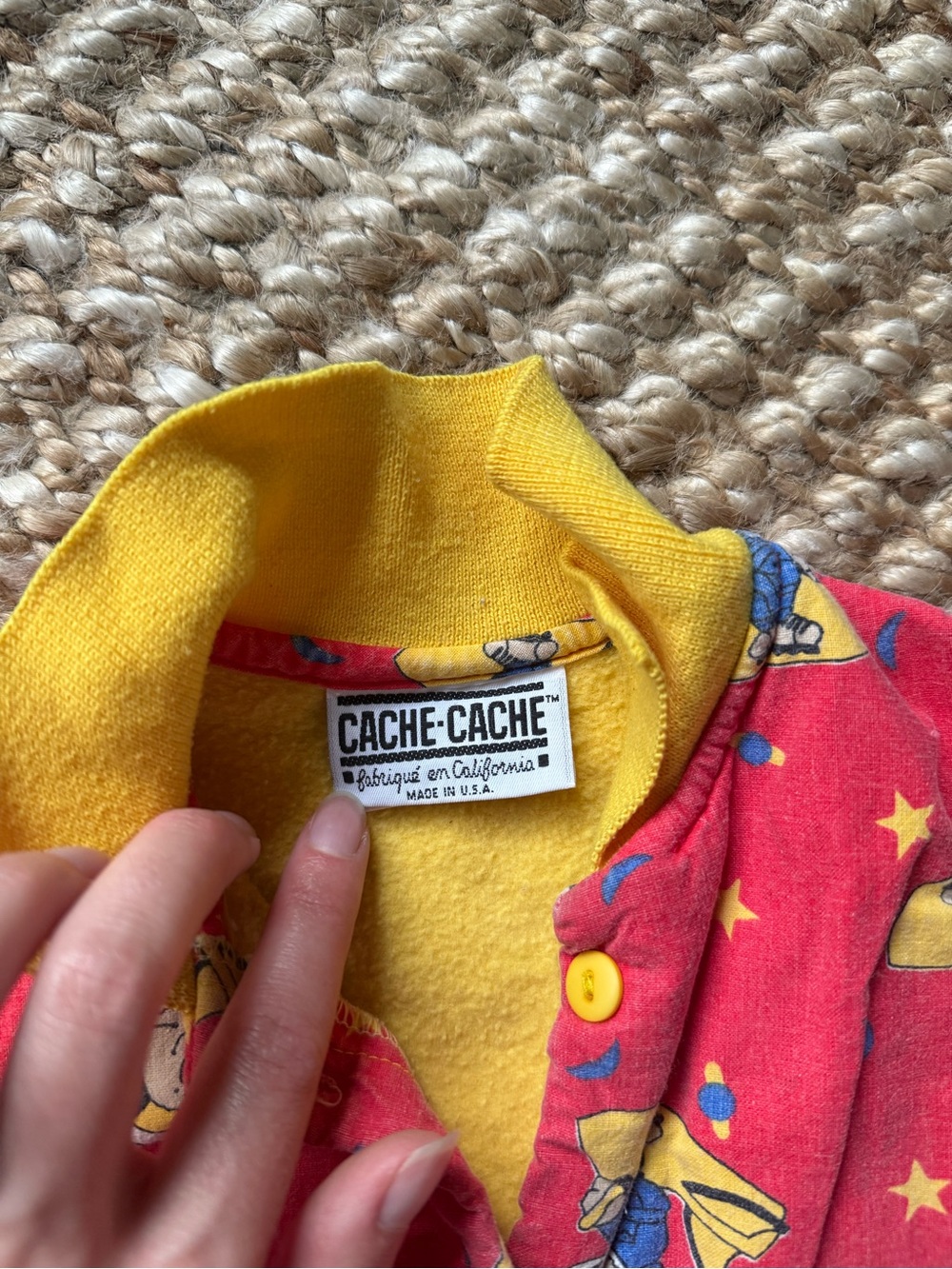 Vintage Cache Cache Toddler Two-Piece Set - Picture 3 of 5